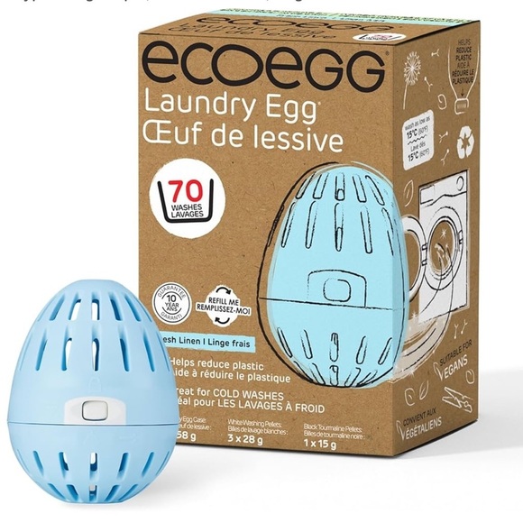 ECOEGG Vegan Non-toxic Cost Efficient Hypoallergenic Laundry Soap Eco Friendly - Picture 4 of 7